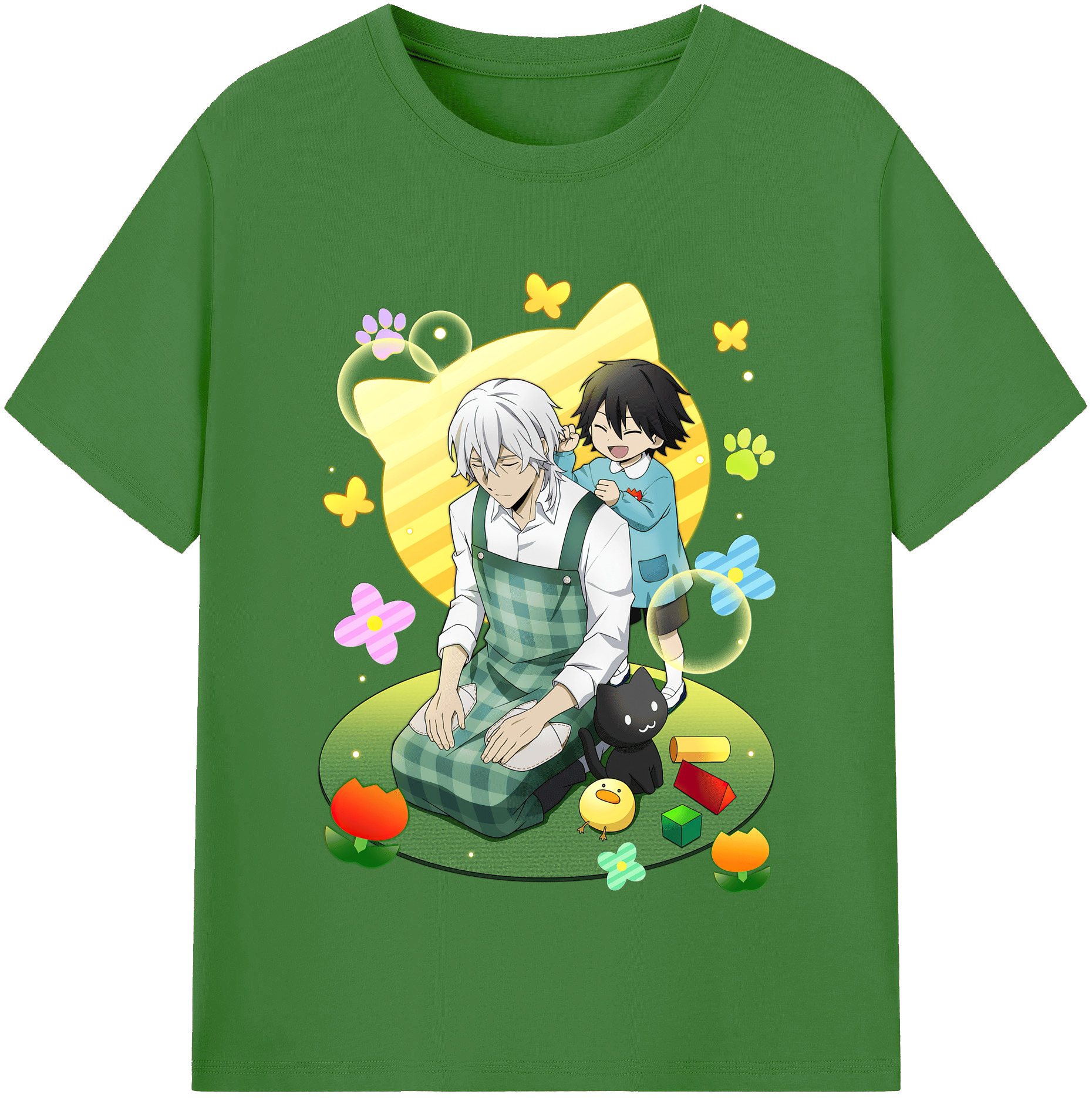 （画像用） 文豪ストレイドッグス Bungo Stray Dogs レディースカジュアルプリントTシャツ（綿100％）